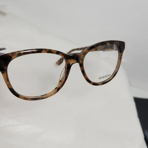 Diesel DL 5112 Brown Round Plastic Eyeglasses Frame 52-16-145 NWT - Picture 4 of 14